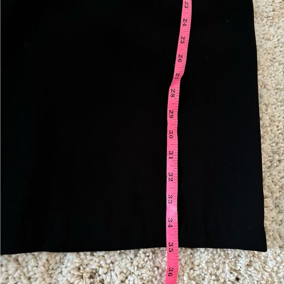 CDC Petites Vintage Little Black Dress with White Trim Size 10 - Picture 7 of 7